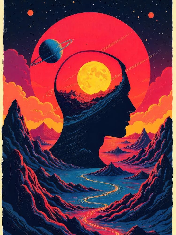 Psychedelic Landscape 3