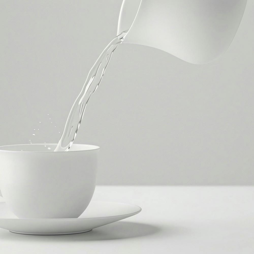 Pouring Water Into A Cup