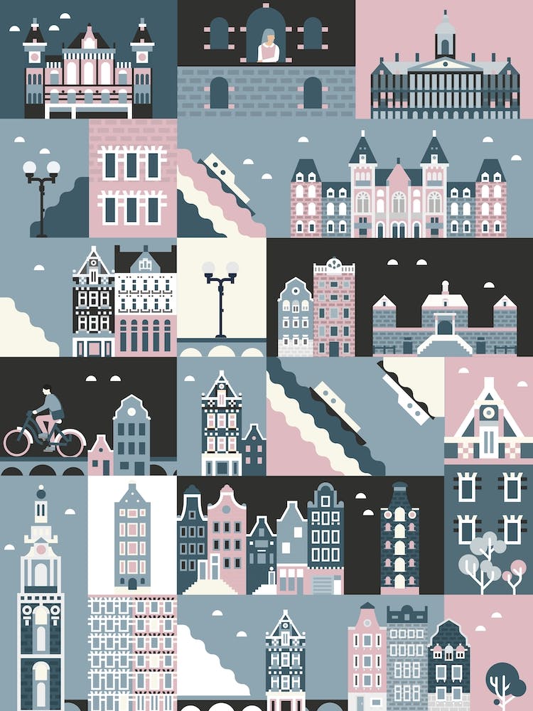 Amsterdam Stadtmuster