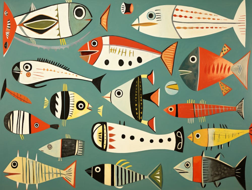 Hunzinator School Of Fish