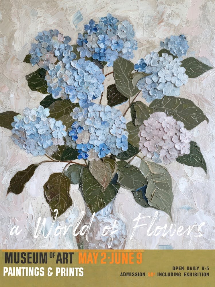 A World Of Flowers, Van Gogh Exhibition For Get Me Not 3