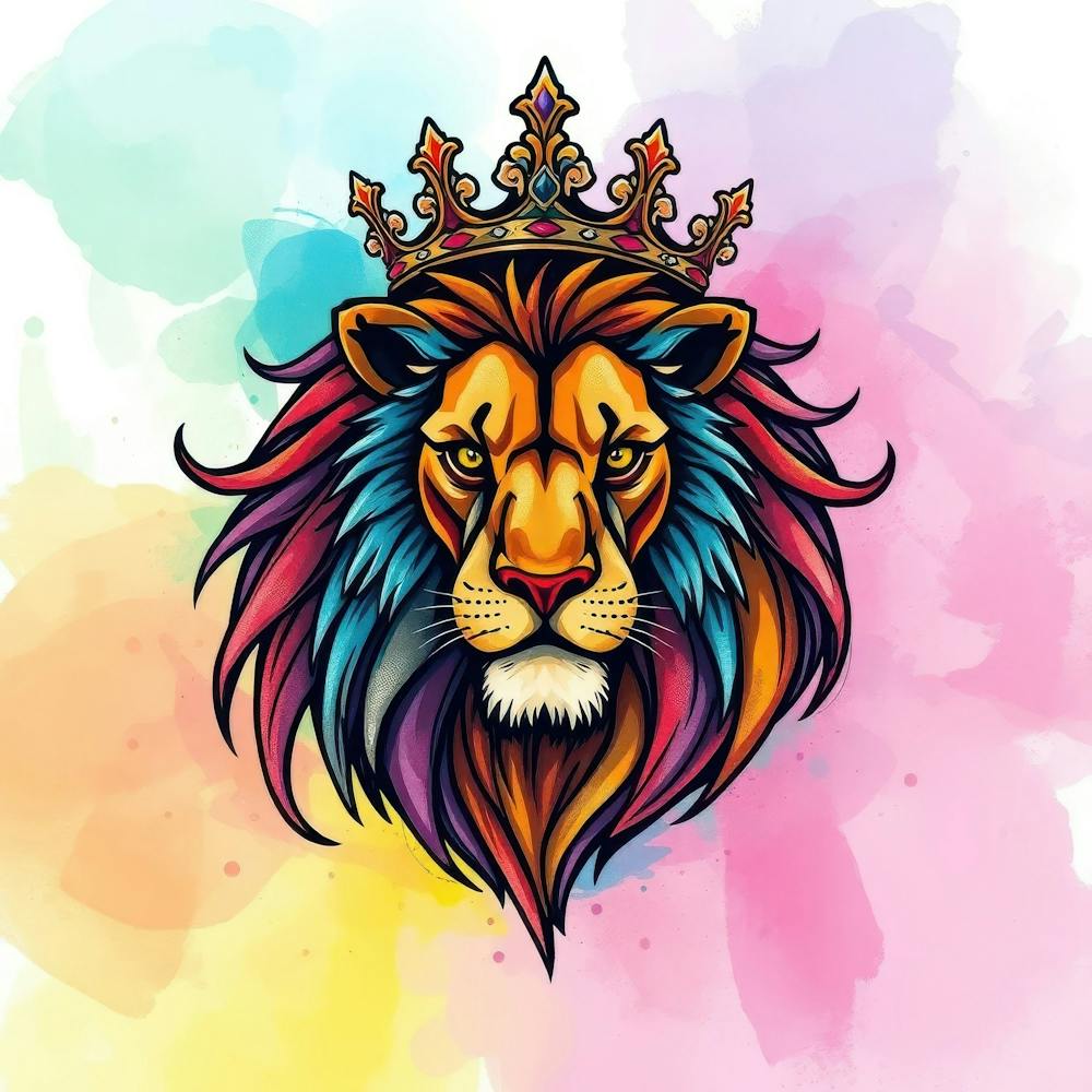 Lion With Crown 1