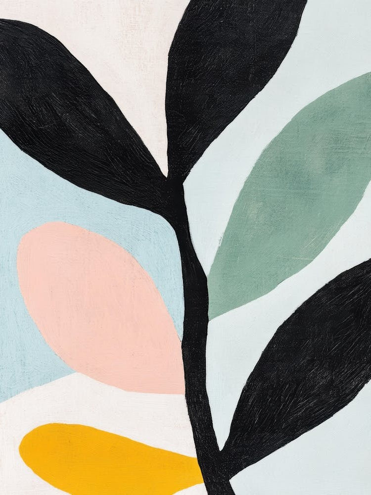 Abstract Leaf Painting 7