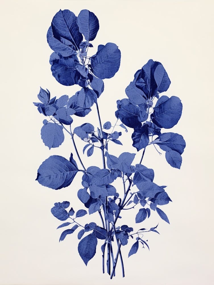 Blue Botanical Bougainvillea 3