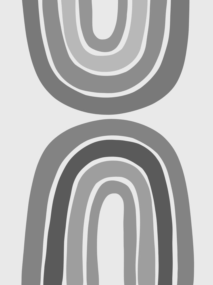 Rainbow - Grey