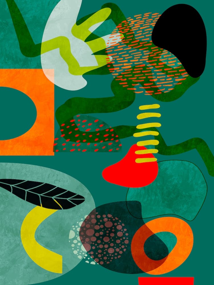 Mid Century Garden Shapes June3 