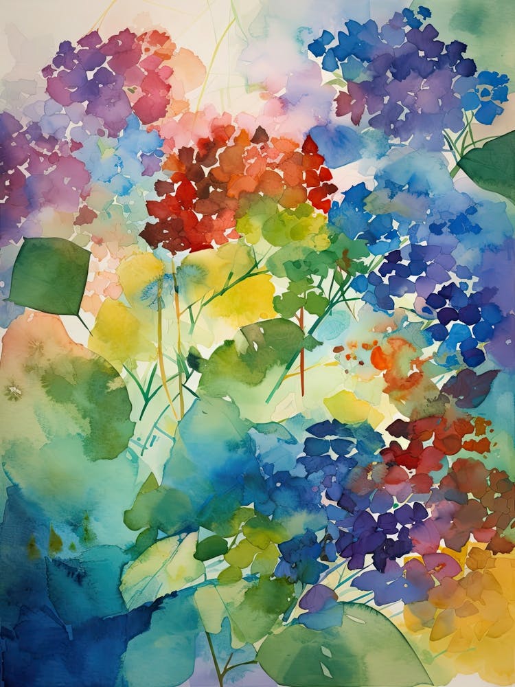 Hydrangea Flower Illustration 2