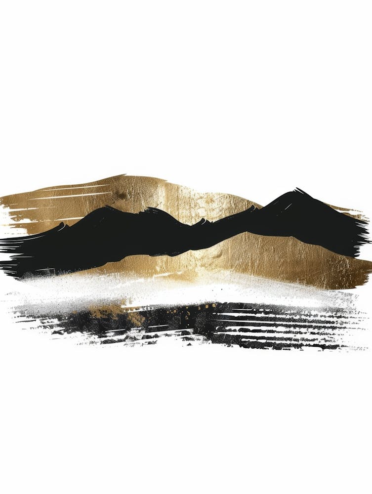 Gold And Black Mountains 6