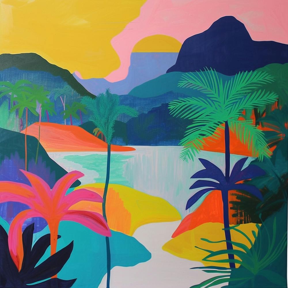 Abstract Travel Collection Solomon Islands 3