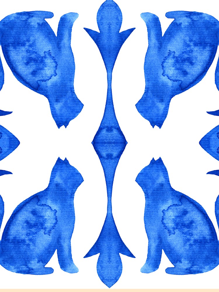Chat Bleu
