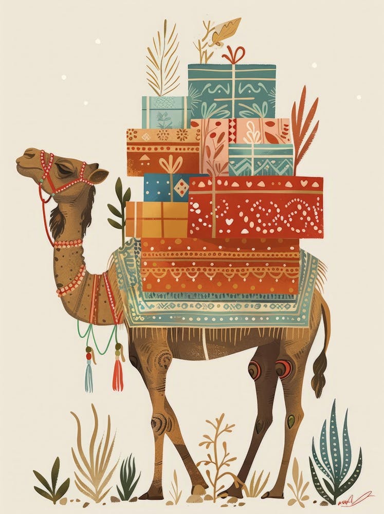 Camel With Gifts 3
