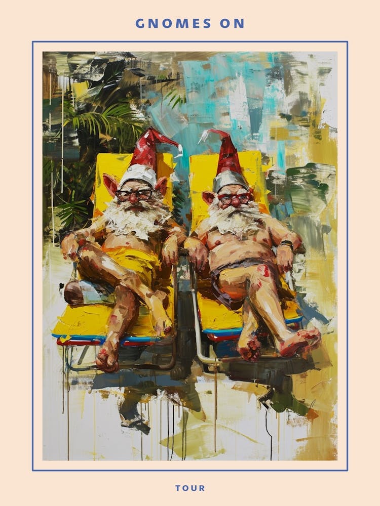 Gnomes On Vacation 3 Poster