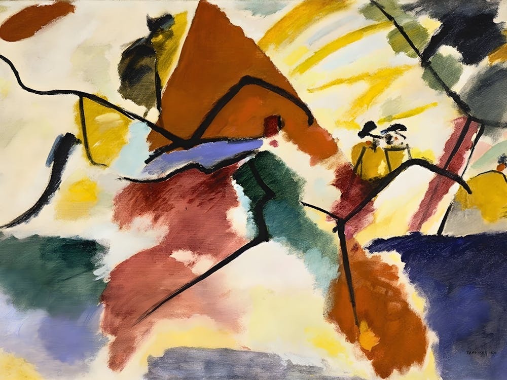 Wassily Kandinsky Abstract Painting 4