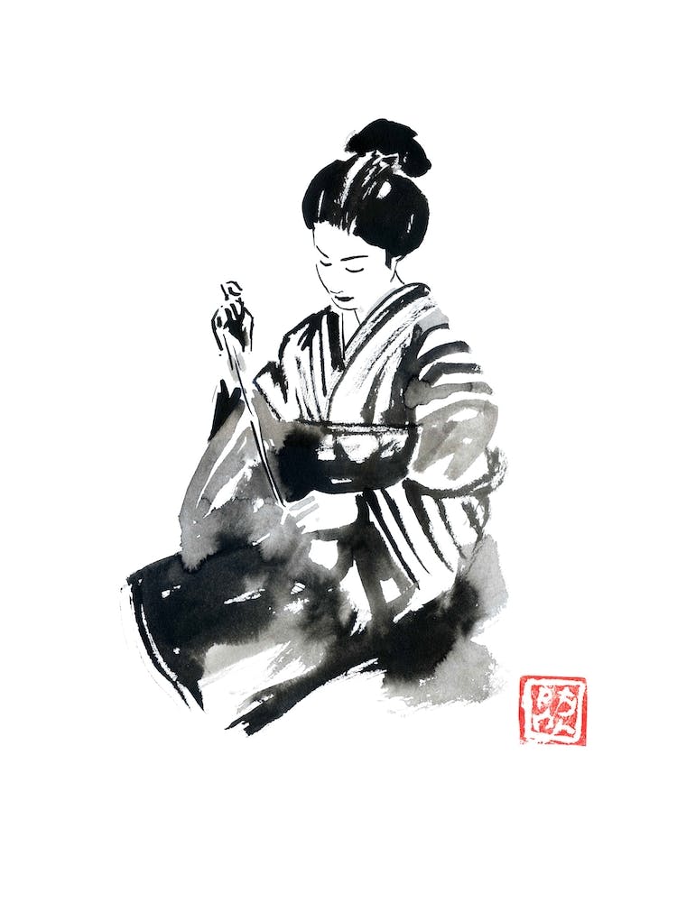 Sewing Geisha