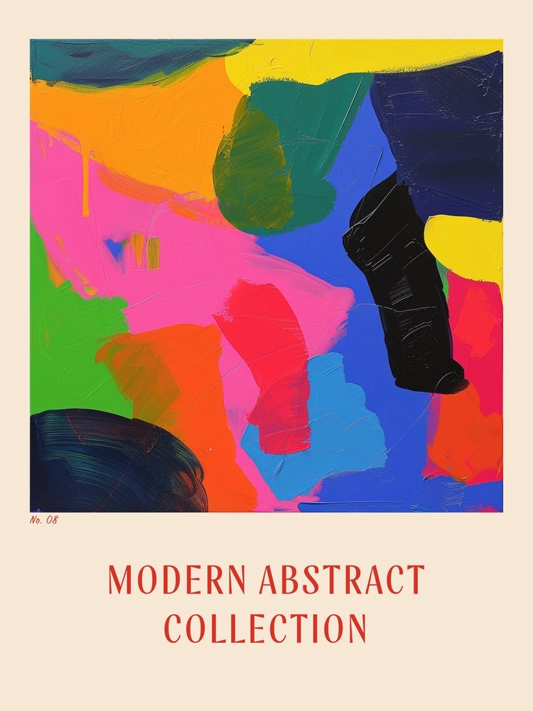 Modern Abstract Collection Poster 8