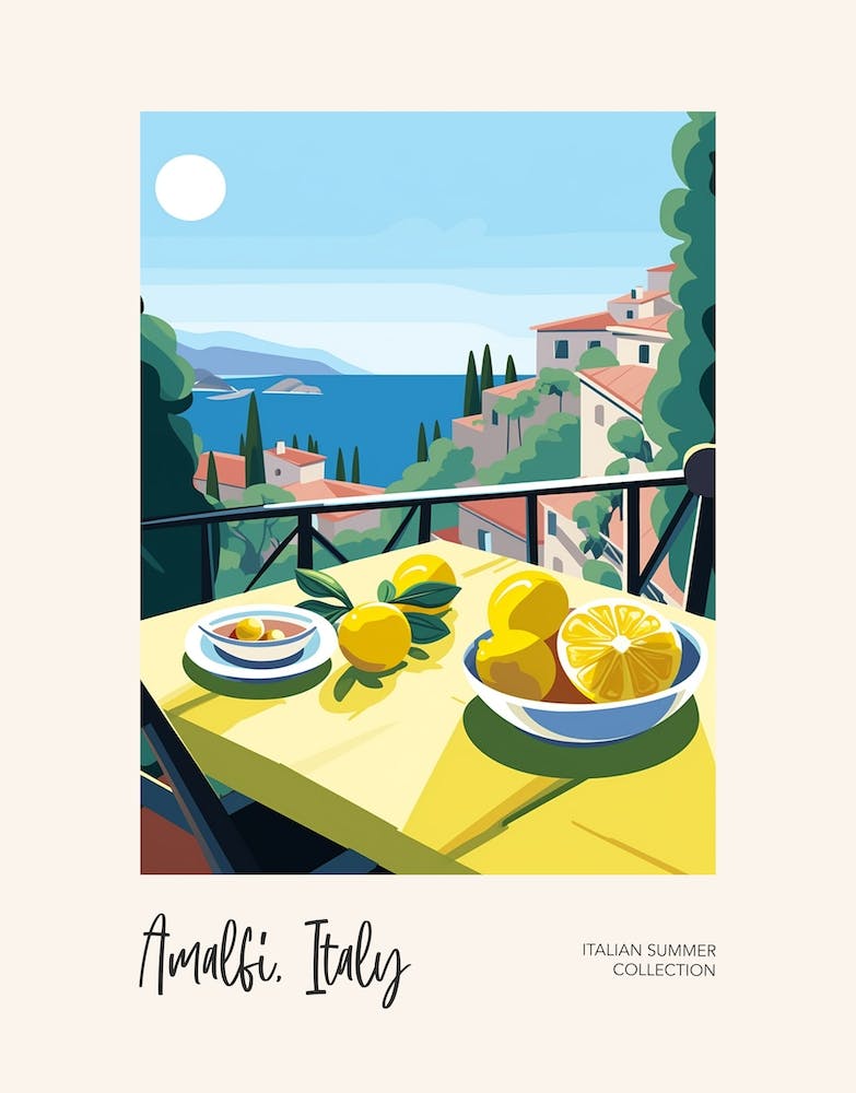 Amalfi, Italy Lemons 8 Italian Summer Collection