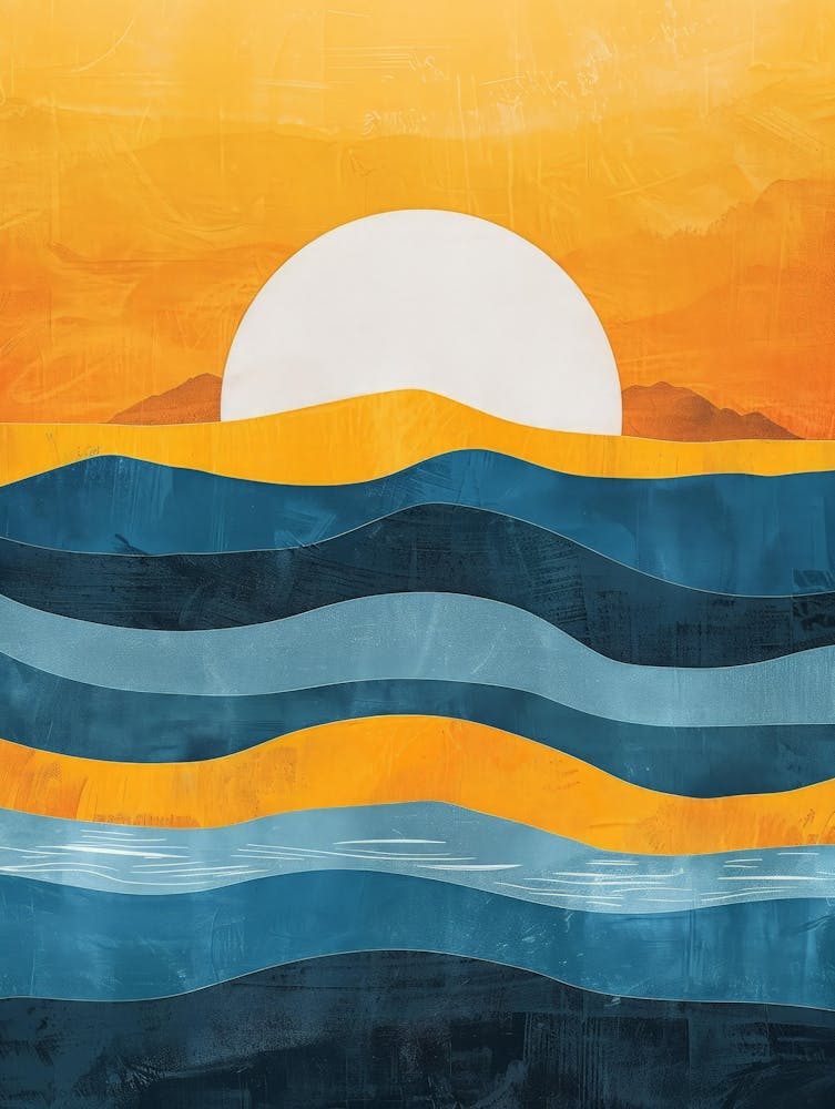 Sunset Canvas Print 4