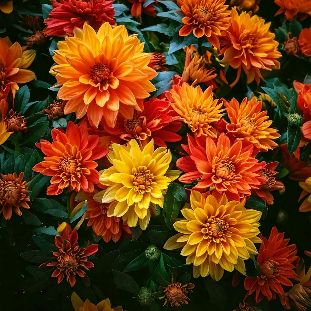 Firefly Bold And Bright Floral Display Vibrant Flowers With High Contrast For A Striking Appearance (10)