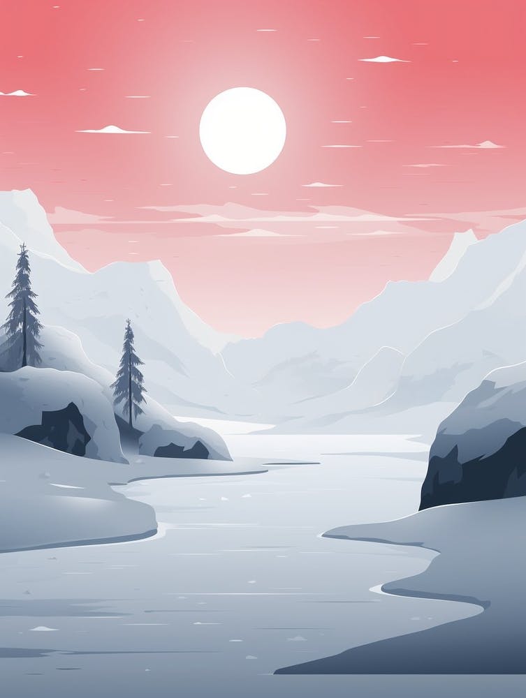 Polar Abstract Minimalist 8