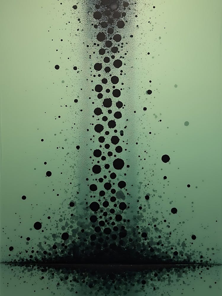 Neutral Floral Pattern In Sage Tones