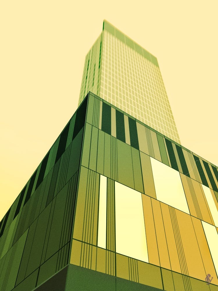 Abstract Skyscraper