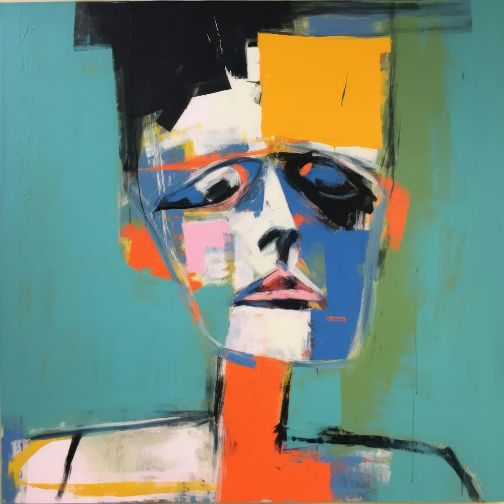 Human Faces Abstract Collection Hfc 32