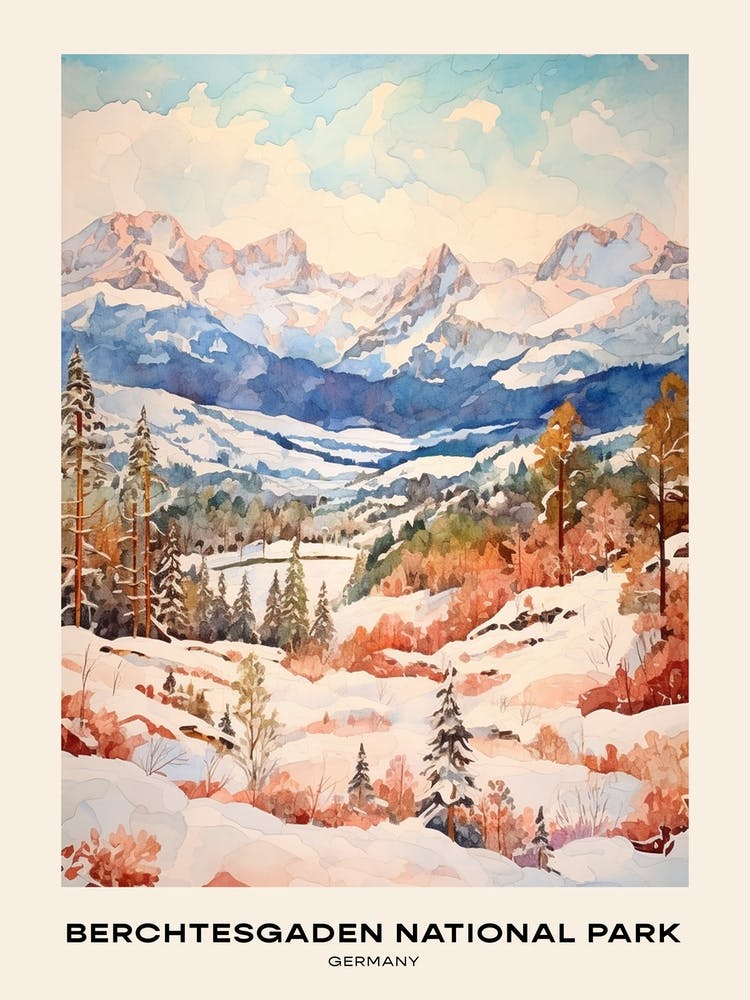 Berchtesgaden National Park Germany 2 Poster
