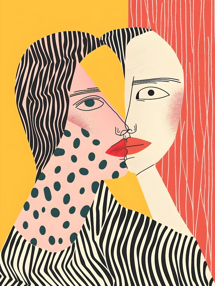 Portrait Of Two Women