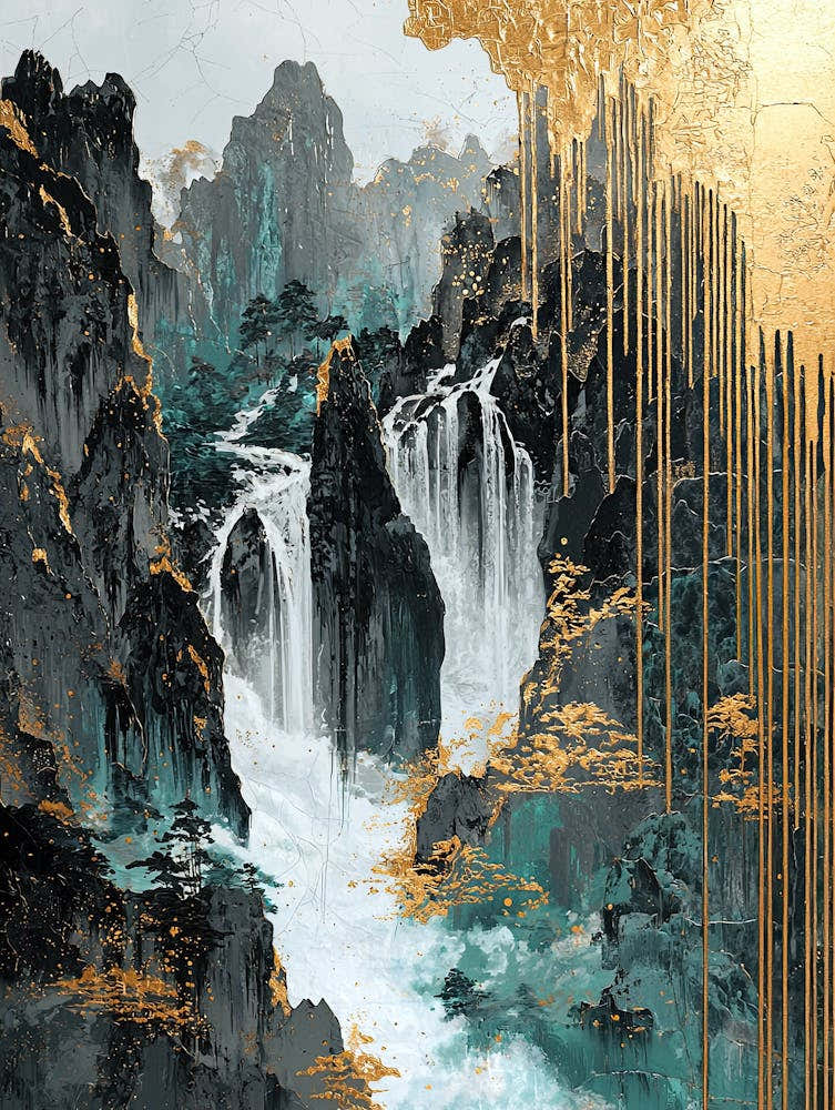 Kananaskis Golden Peaks - Nature’s Gilded Flow