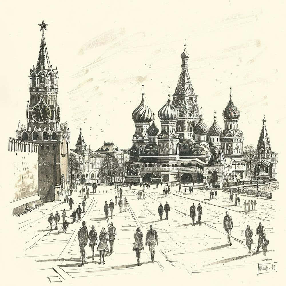 Moscow St Basil'S Cathedral 1