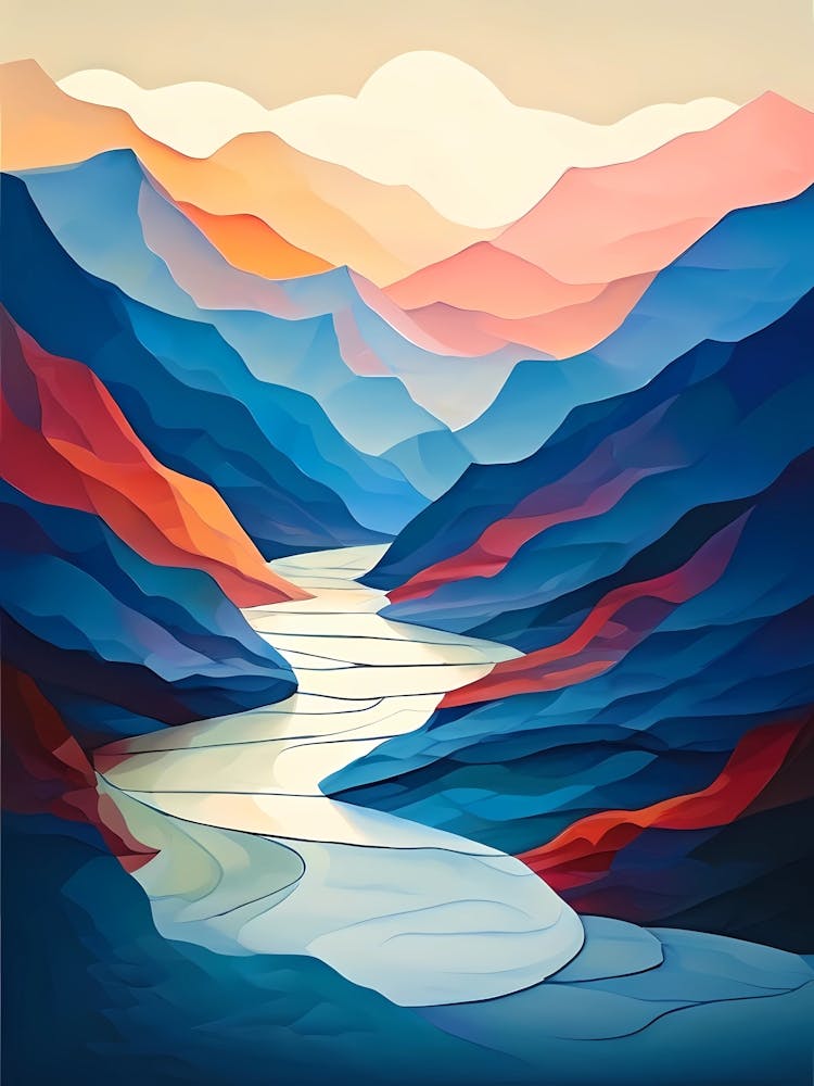 Abstract Landscape Painting 27
