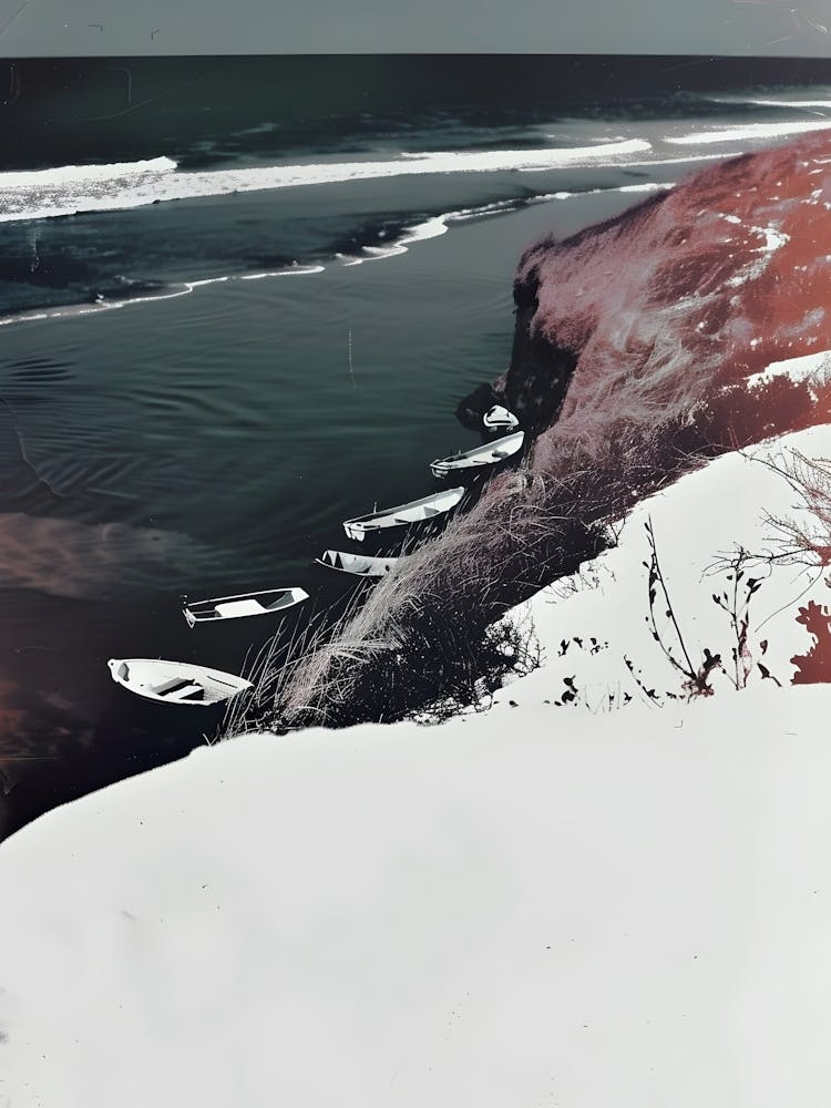 Snowy Beach