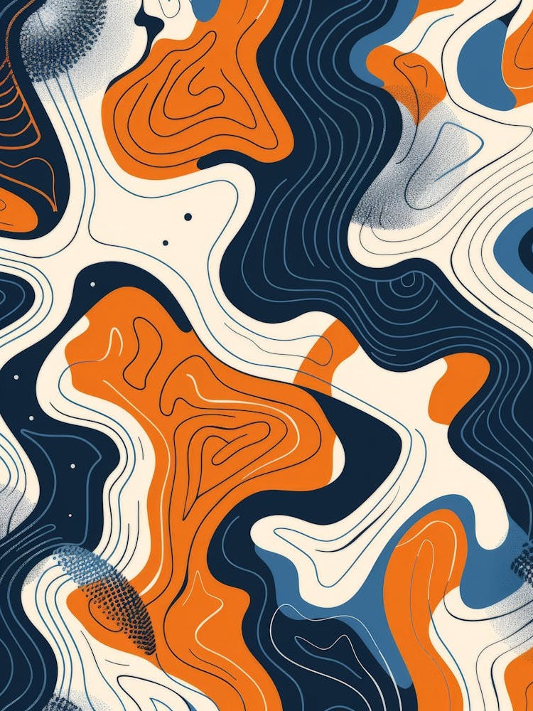 Abstract Wave Pattern 23