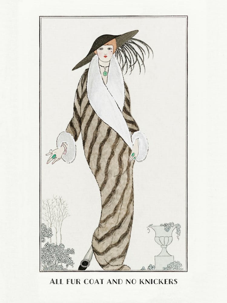 All Fur And No Knickers Art Deco
