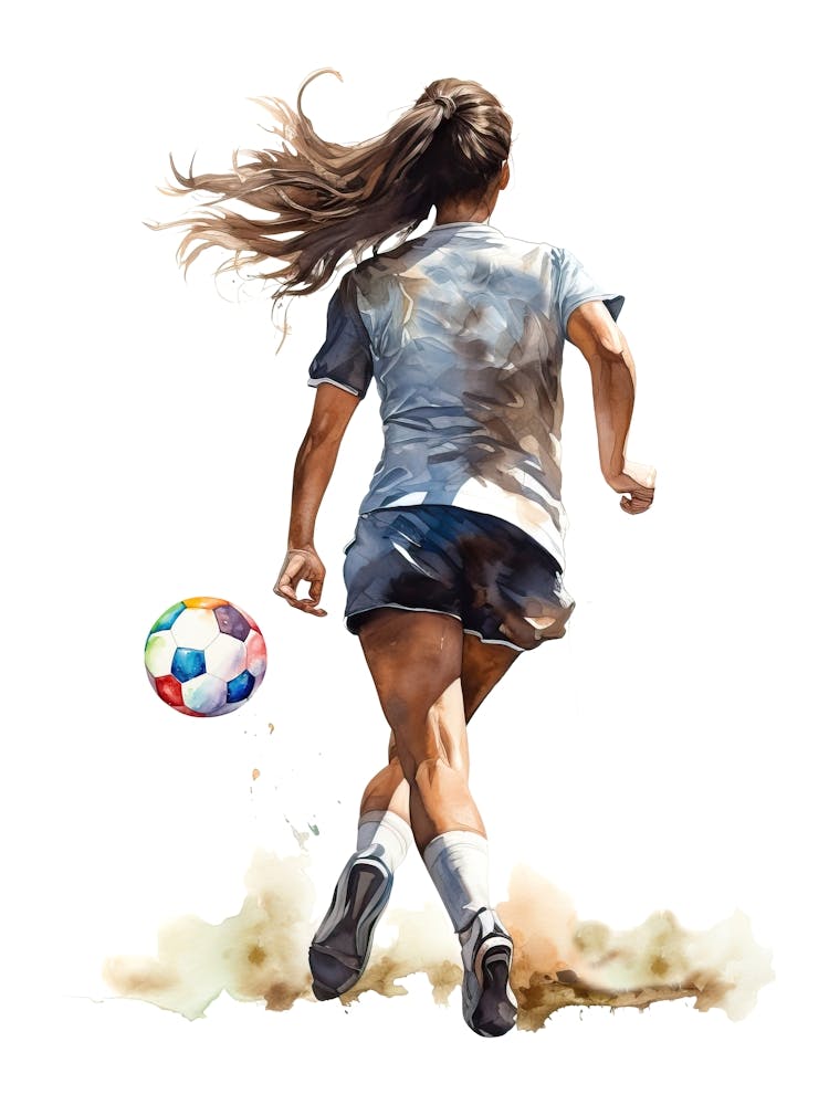 Female Soccer Player 4