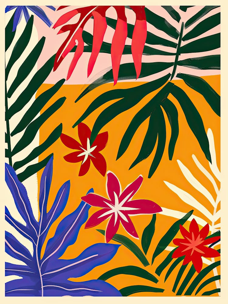 Neon Jungle Matisse Style