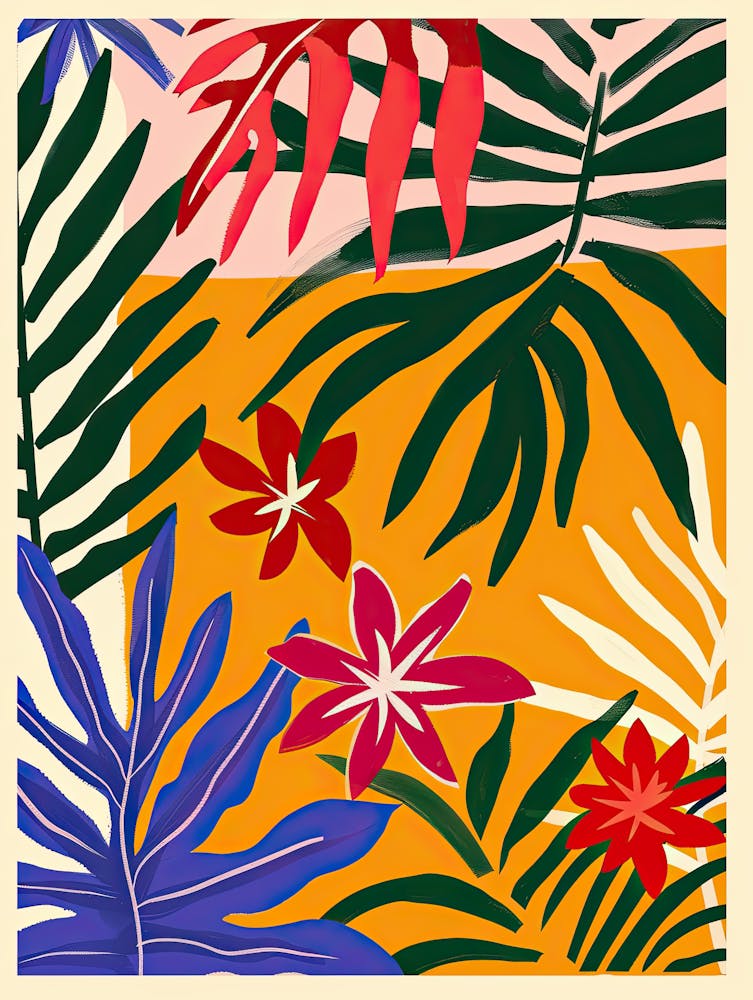 Neon Jungle Matisse Style