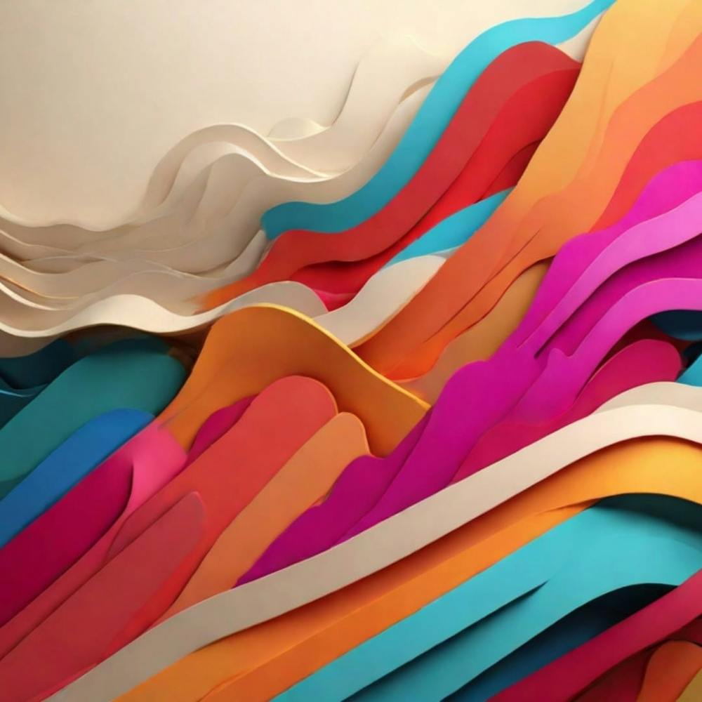 Combination of bright colors 4K , high quality