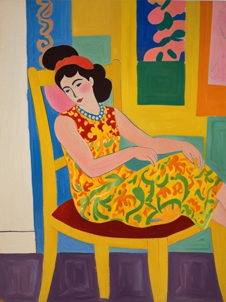 Woman In A Chair 3