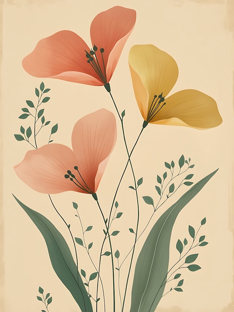 Dreamy Minimalist Botanicals