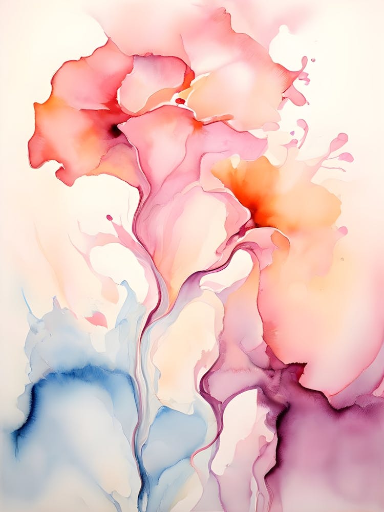 Aquarelle de Fleurs 6