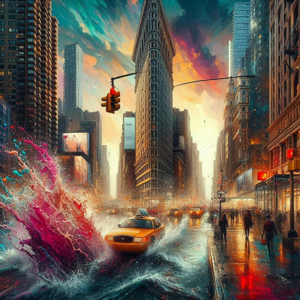 NYC rain