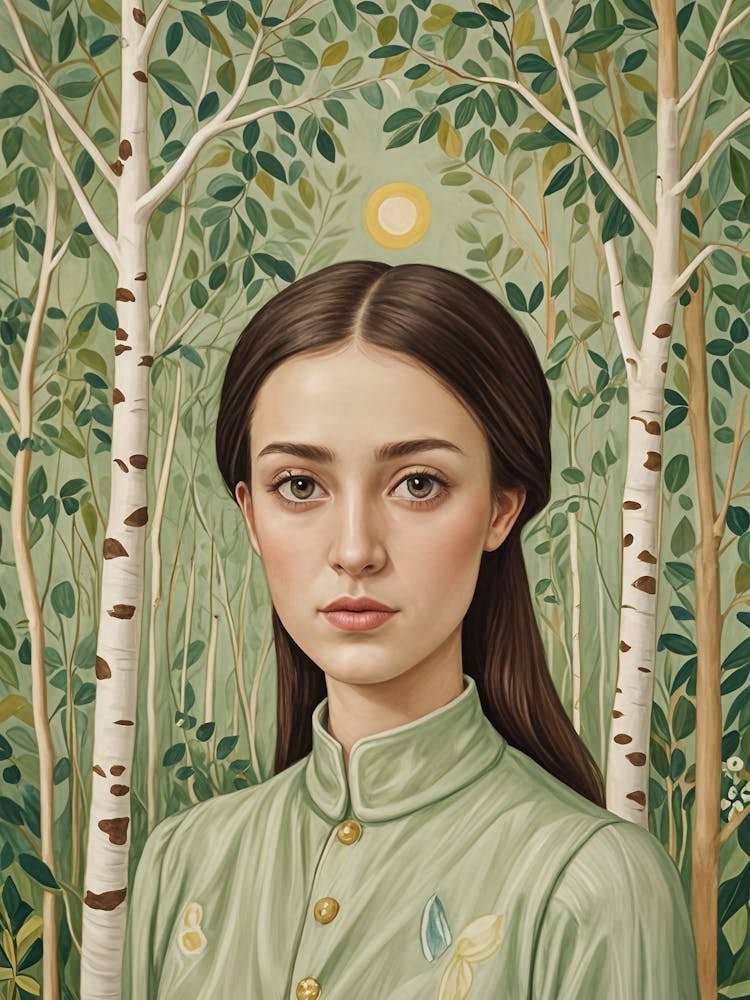 Girl In The Forest
