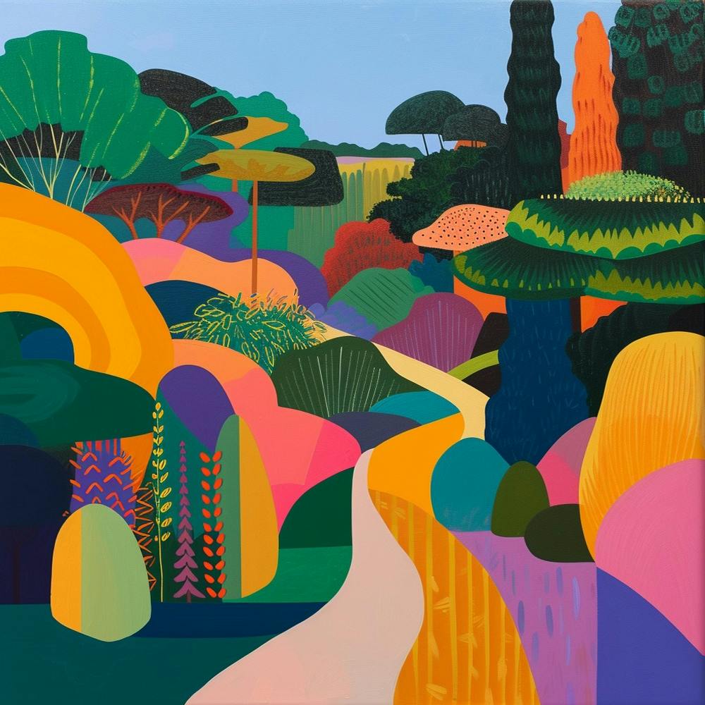 Colourful Gardens Royal Botanic Garden Edinburgh Scotland 4