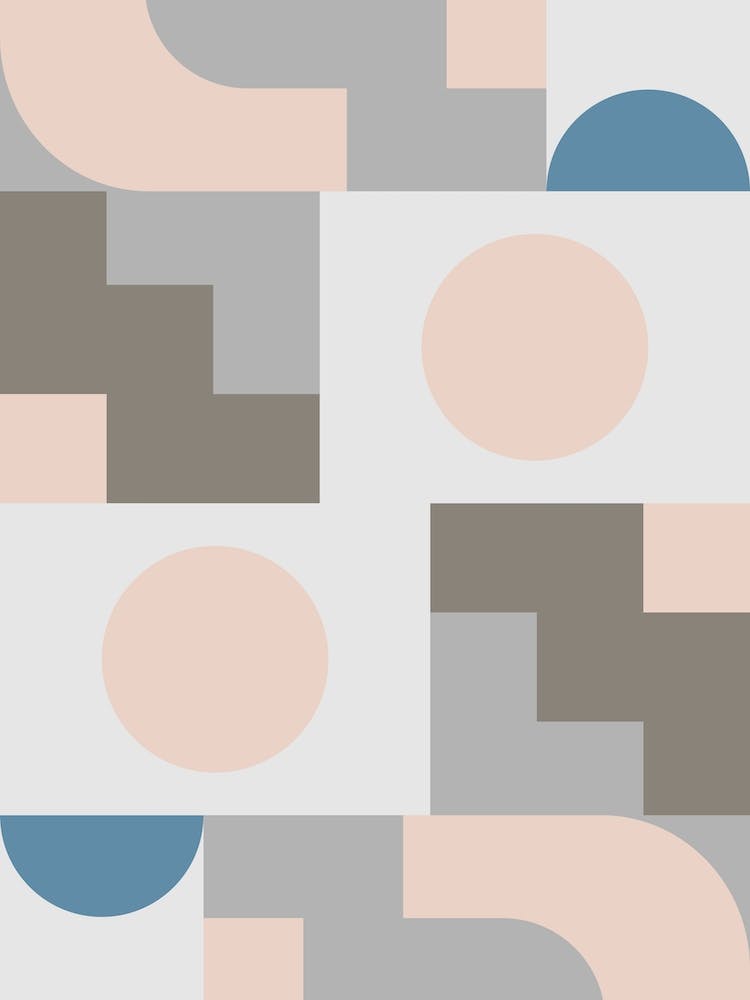 Pastel And Geometric