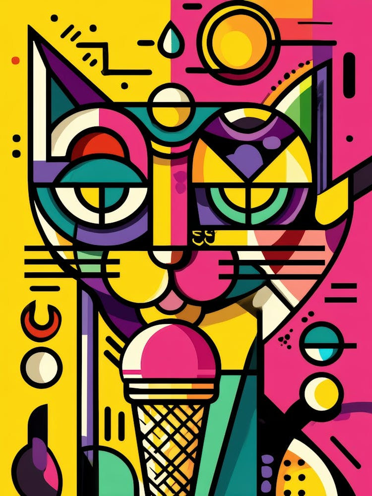 Abstract Cat 24