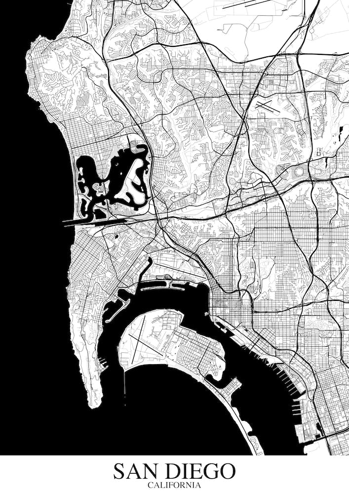San Diego California White Black