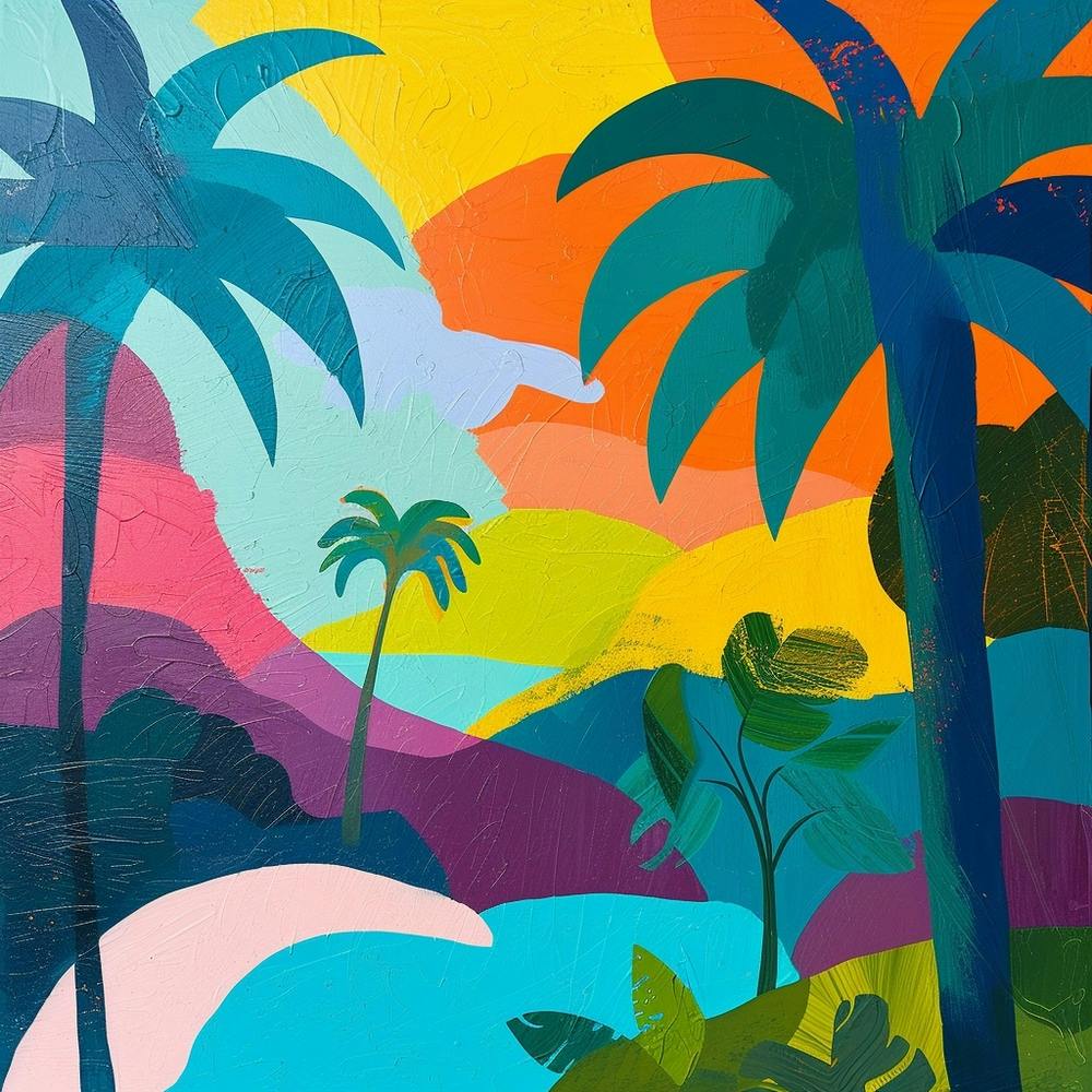 Abstract Travel Collection Trinidad Tobago 1