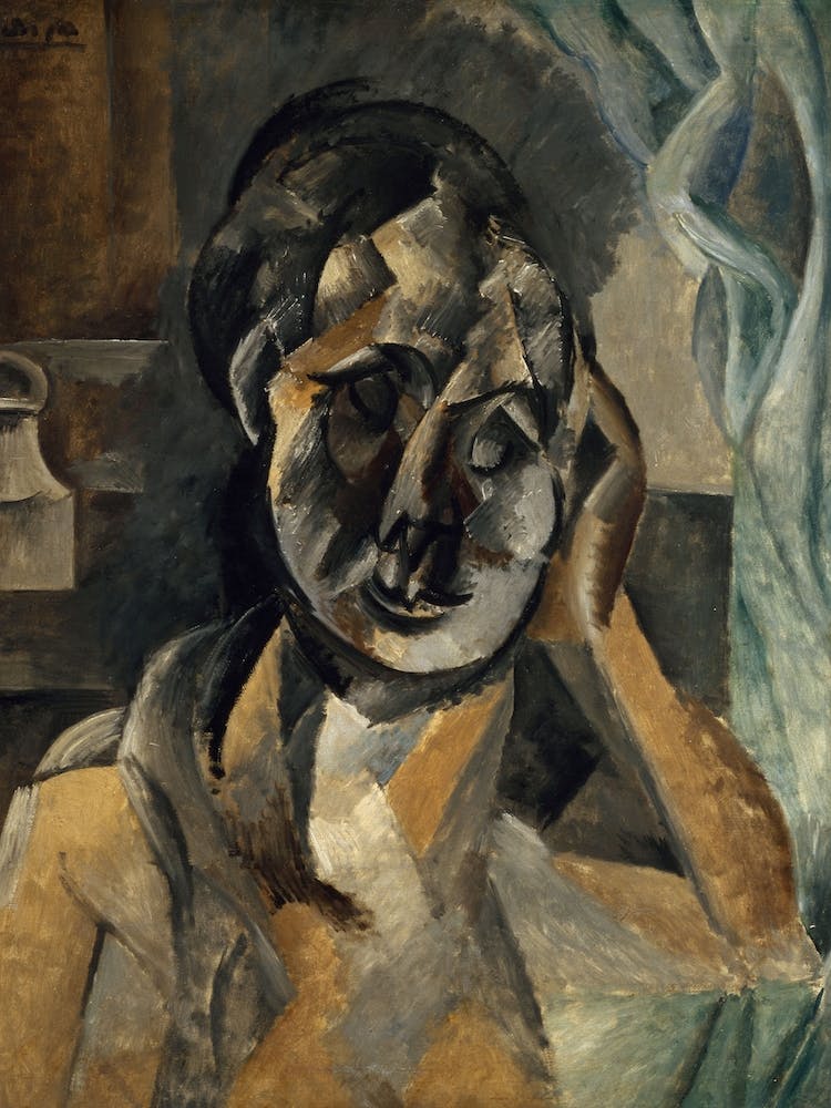 Woman With Mustard Pot, Pablo Picasso