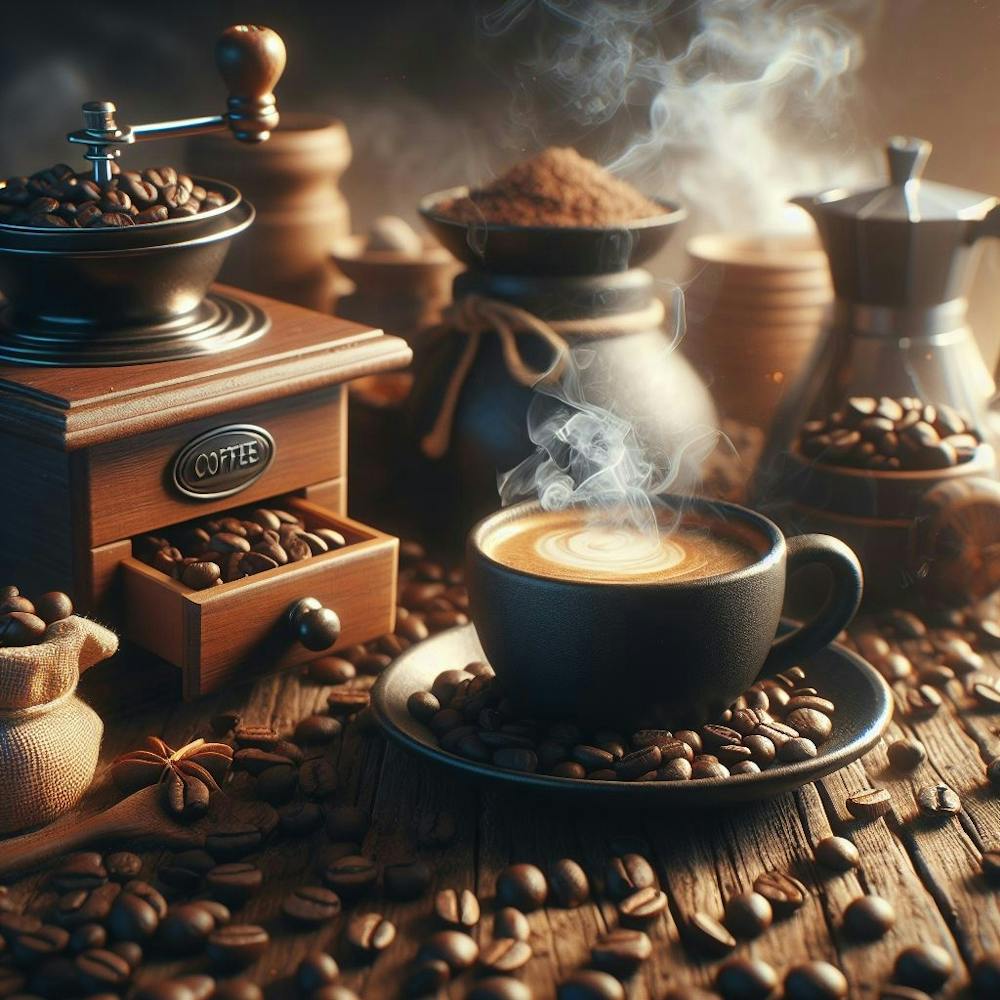 Coffee And Coffee Beans